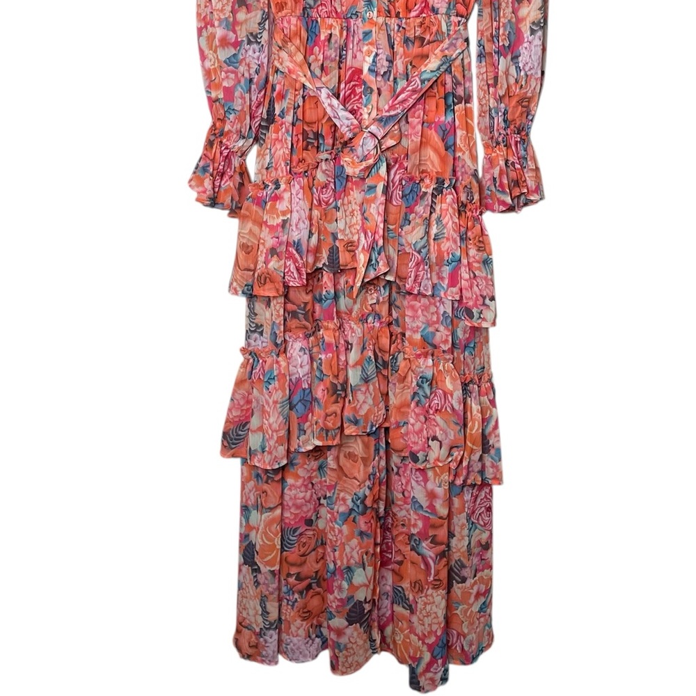 Trust Me It’s Gorgeous Multi Floral Maxi Dress by L’Atiste - Picture 12 of 14